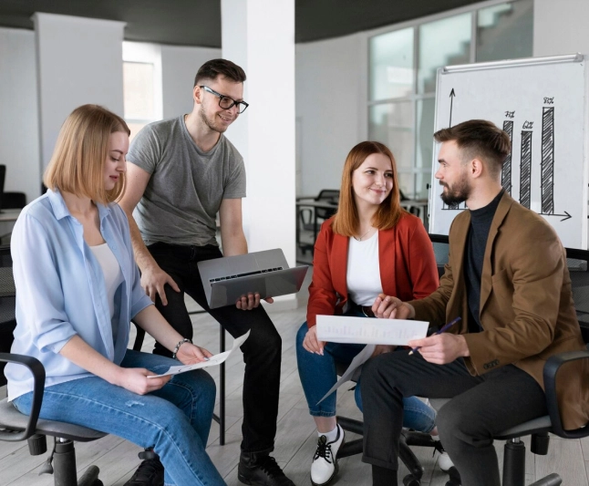 Staff recruitment team